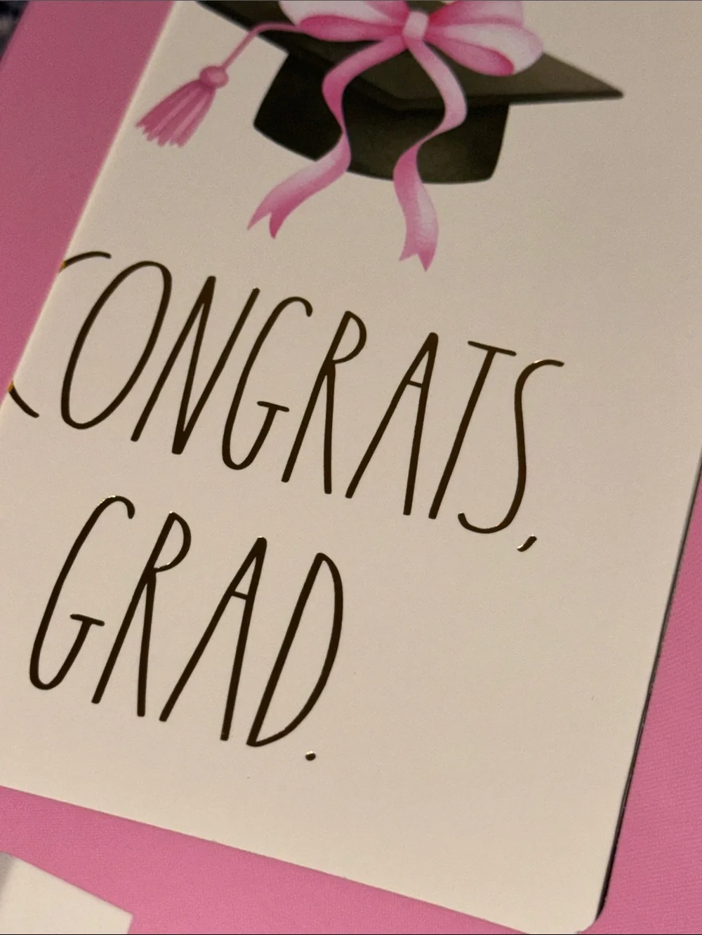 NWT Rae Dunn 8 Money Holder Cards with Envelopes ‘Congrats, Grad. You Did It’